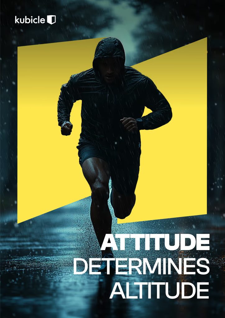 Kubicle value: Attitude determines altitude.